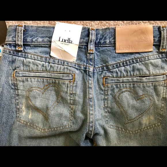 LUELLA BARTLEY Rare NWT Appliqué JEANS Size 5 - Picture 6 of 8